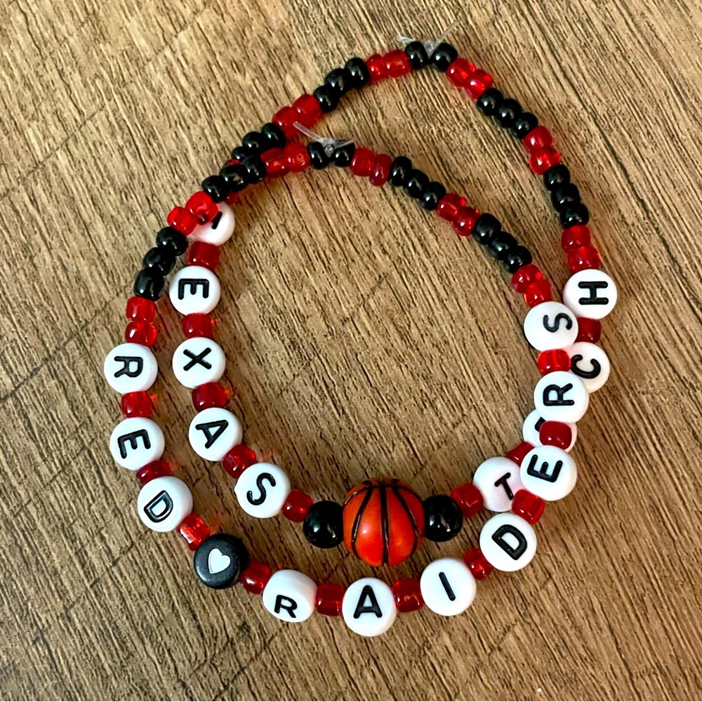 Texas Tech Basketball Bracelets